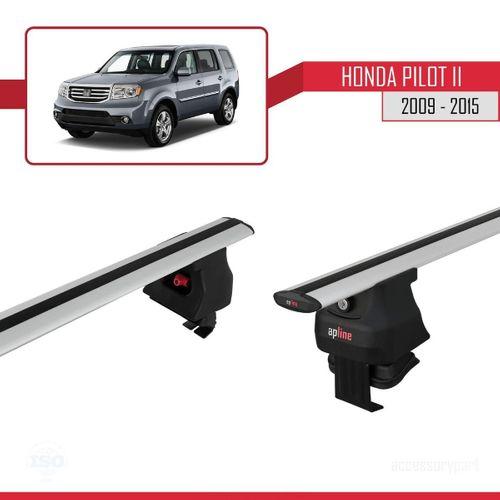 Honda Pilot II 2009-2015 Arası ile uyumlu ACE-4 Ara Atkı Tavan Barı GRİ