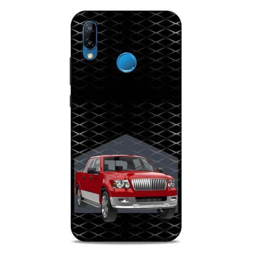 Lopard Huawei P20 Lite Uyumlu Kılıf PickUpX (19) Kılıfları Koyu Kırmızı