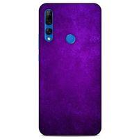 Huawei Y9 Prime 2019 Uyumlu Kılıf Mor Delisi (2) Kabı Noktalı