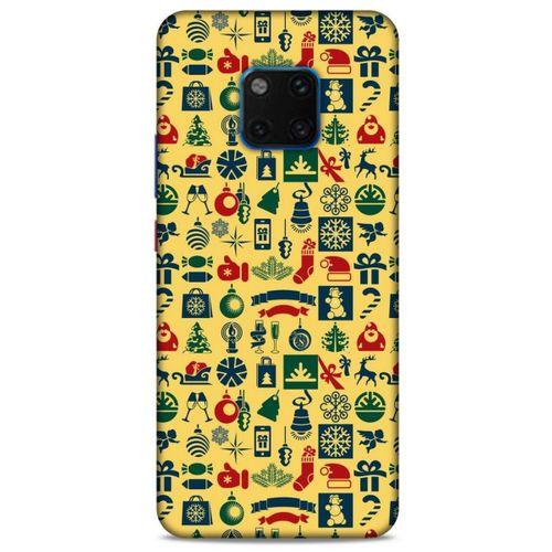 Yılbaşı Süsleri 12 Huawei Mate 20 Pro Kılıf Silikon Kapak