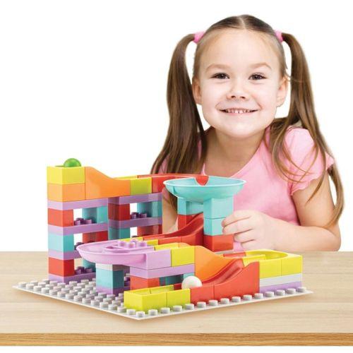 Slide Blocks 75 Parça Çocuklar İçin Eğitici ve Yaratıcı Blok Seti