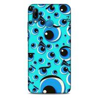 Nazarium (19) Desenli Silikon Kapak Huawei P20 Lite Kılıf