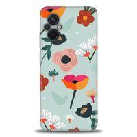 Xiaomi Poco M5 Kılıf HD Baskılı Kılıf - Çiçekli Dallar + Tam Ekran Koruyucu