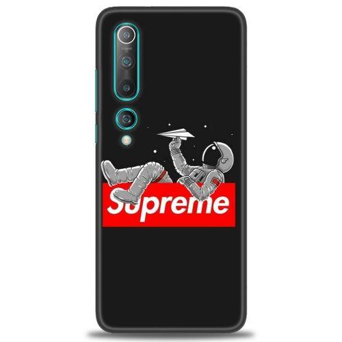 Xiaomi Mi 10 Kılıf HD Baskılı Kılıf - Supreme + Tam Ekran Koruyucu
