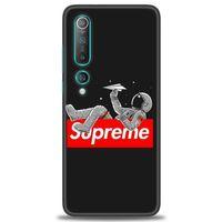 Xiaomi Mi 10 Kılıf HD Baskılı Kılıf - Supreme + Tam Ekran Koruyucu