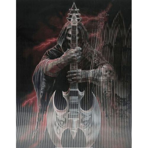 3 Boyutlu Resim 3 Farklı Resim Değişenli Kuru Kafa Tablosu 30x40 Cm