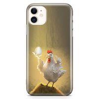 Apple iPhone 11 Kılıf Yumurtam Benim Arka Kapak Koruma Desenli Full Koruyucu