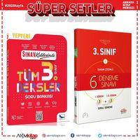 Sınav Yayınları 3. Sınıf Tüm Dersler Soru Bankası ve Editör Deneme Seti 2 Kitap