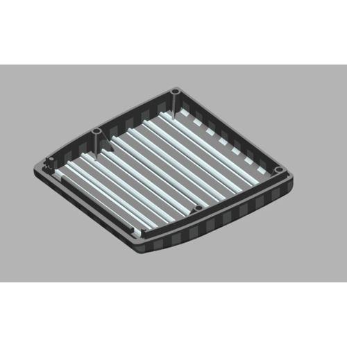 1965 Tonka Oyuncakları Polis Jeep 325 Çizgili Tavan (Bu ürün Sadece Plastik parçadır - Almadan Önce Soru Sorabilirsiniz)