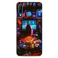 Retro (30) Desen Silicone Case Renkli Huawei P30 Lite Kılıf