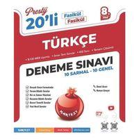 8. Sınıf Prestij Türkçe 20 Deneme Nartest Yayınları