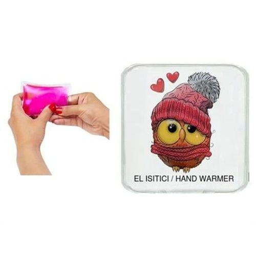 Bereli Baykuş Cep Sobası,El Isıtıcı,Sıcak Su Torbası Pvc 10X9,5Cm