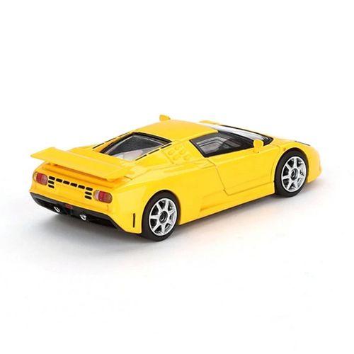 Eğitici Oyuncak Mini GT 1/64 Bugatti EB110 Super Sport Giallo Bugatti