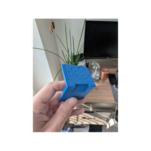 Kapı Kilidi Blok 3D Baskı (Bu ürün Sadece Plastik parçadır - Almadan Önce Soru Sorabilirsiniz)