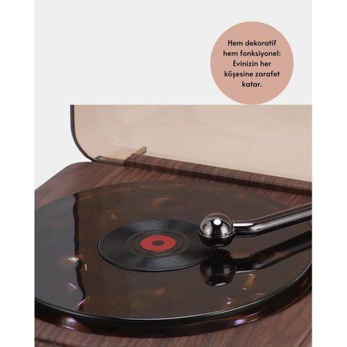 Saatli Gece Işıklı Hoparlör – Modern Ve Vintage Tasarım