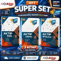 Aktif Öğrenme AYT Fizik Kimya ve Biyoloji 0 dan Başlayanlara Seti 3 Kitap