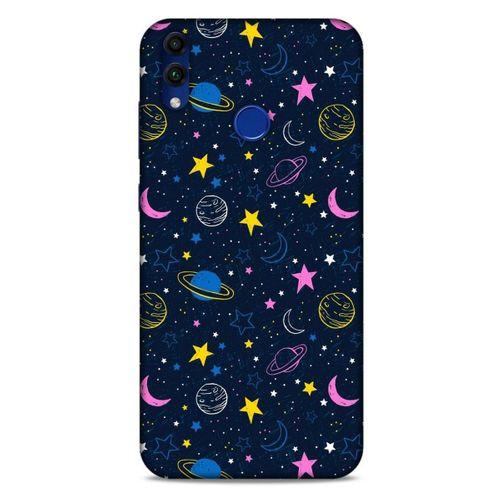 Spacex (5) Tema Koruma Kabı Huawei Honor 8C Kılıf