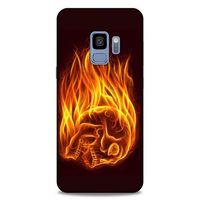 Lopard Samsung Galaxy S9 Uyumlu Kılıf FireX (50) Shockproof Kılıf İskelet Kafa
