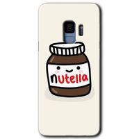 Potkal Hediye Fabrikası Samsung Galaxy S9 Kılıf HD Desen Baskılı Arka Kapak - Nutella Aşkım