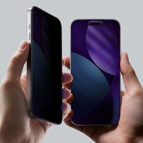 Apple iPhone 17 Air Amazingthing Titan Privacy Parmak İzi Bırakmayan Temperli Cam Ekran Koruyucu