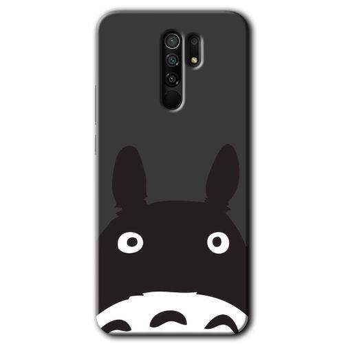 BeRa Aksesuar Xiaomi Redmi 9 Kılıf Baskılı Kapak - Şaşkın Eşek +Tam Kaplayan Mat Seramik