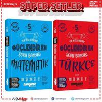 Ankara Yayıncılık 5.Sınıf Matematik ve Türkçe Güçlendiren Soru Bankası Seti 2 Kitap