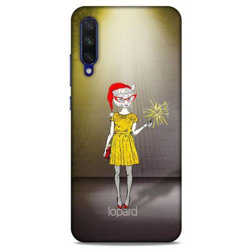 Xiaomi Mi A3 Kılıf FunnyMaX (32) Soft Silikon Kılıf Turuncu Kahve