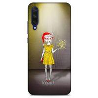 Xiaomi Mi A3 Kılıf FunnyMaX (32) Soft Silikon Kılıf Turuncu Kahve