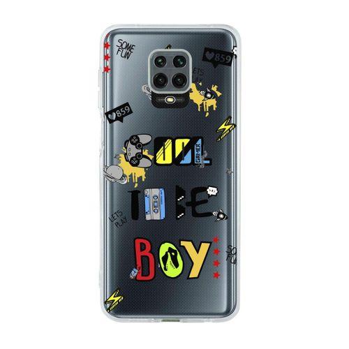 Xiaomi Redmi Note 9S Cool It Be Boy Premium Şeffaf Silikon Kılıf
