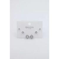 Çoklu Set Küpe - Gümüş