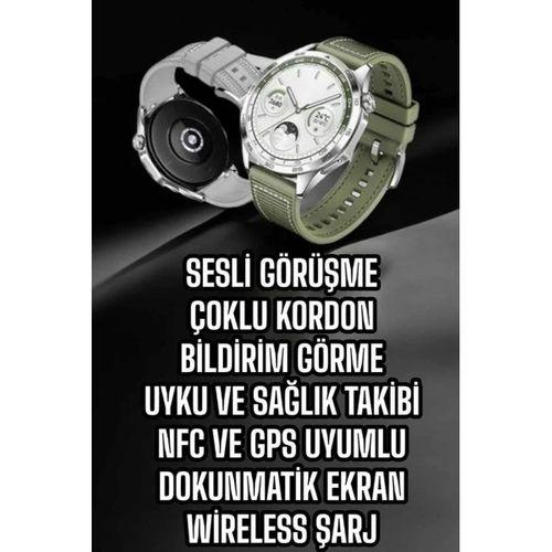 Akıllı Saat Sesli Görüşme Uyku Ve Sağlık Takibi Nfc Uyumlu