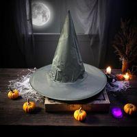 VIP BLACK HALLOWEEN HAT SİYAH CADILAR BAYRAMI ŞAPKASI SİYAH CADILAR BAYRAMI KOSTÜM AKSESUARLARI