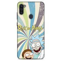 Samsung Galaxy M11 Uyumlu Kılıf Rick And Morty (3) Kapak President Morty