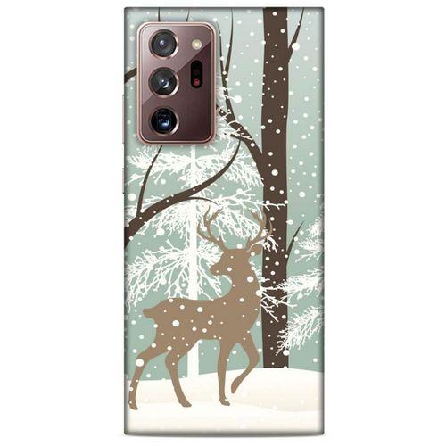 Samsung Galaxy Note 20 Ultra Kılıf Snowix (22) Tam Koruma Kılıfı Açık Kahve