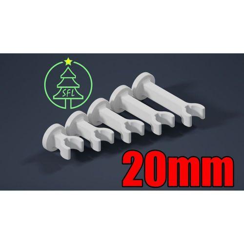 Tel Kanallı 1.25 Manyetik Montaj Kipli 20mm PVC Boru - 5122787
