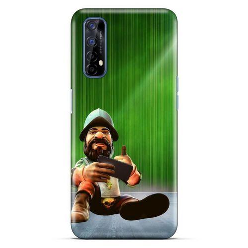 Lopard Oppo Realme 7 Uyumlu Kılıf GameX (48) Bumper Kılıf Asker