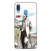 Samsung Galaxy A40 Kılıf Atatürk (50) Shockproof Kılıf Şehir
