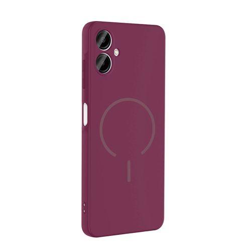 Galaxy A06 Kılıf M-safe Şarj Özellikli Zore Meta Kapak