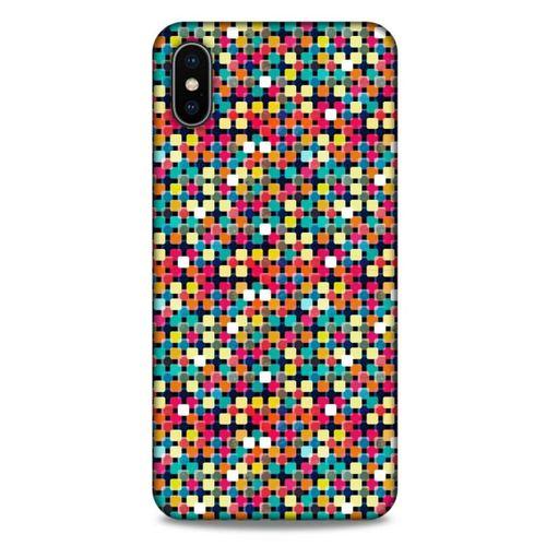 Geometrix 41 Apple iPhone XS Max Kılıf Silikon Kapak