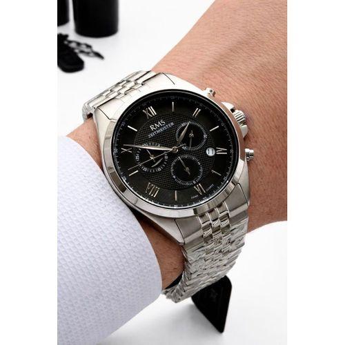 Rms Romanson Swiss Made Mekanizma Çelik Kasa Ve Kordon 5Atm 2Yıl Garantili Erkek Kol Saati AG1598.02