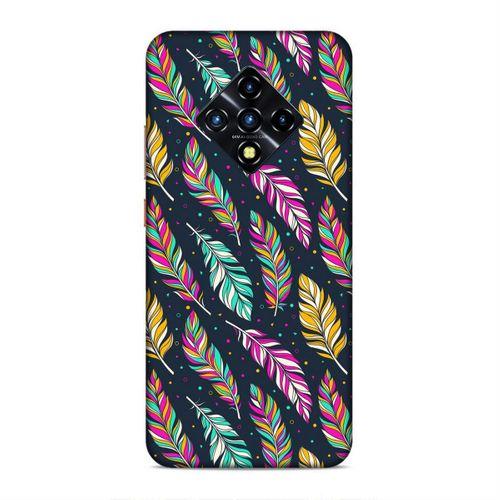 Lopard İnfinix Zero 8 Uyumlu Kılıf Tüyler (47) Crystal Flex Kılıf
