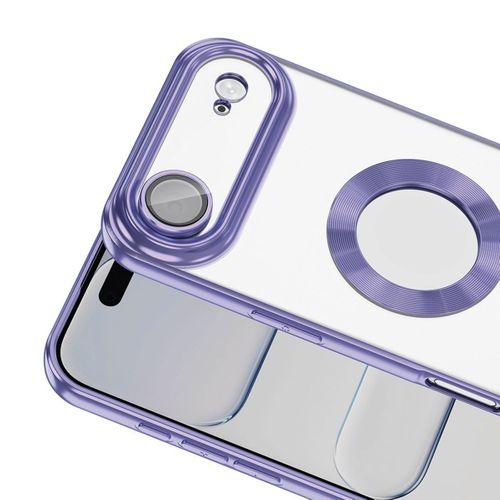 Apple iPhone 17 Air Kılıf Kamera Korumalı Logo Gösteren Zore Omega Kapak