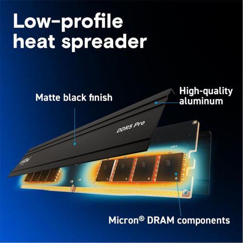Crucial 32gb Ddr5 5600mhz Cl46 1.1v Cp32g56c46u5 Pc Ram