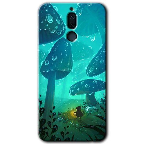 Potkal Hediye Fabrikası Huawei Mate 10 Lite Kılıf HD Desen Baskılı Arka Kapak - Silhoutte Dropss