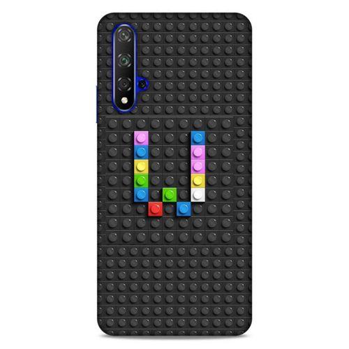 Lopard Huawei P Smart S 2020 Uyumlu Kılıf BloX (39) Liquid Crystal Kılıf W Harfi