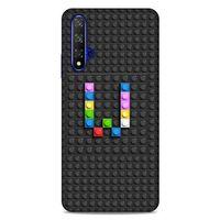 Lopard Huawei P Smart S 2020 Uyumlu Kılıf BloX (39) Liquid Crystal Kılıf W Harfi