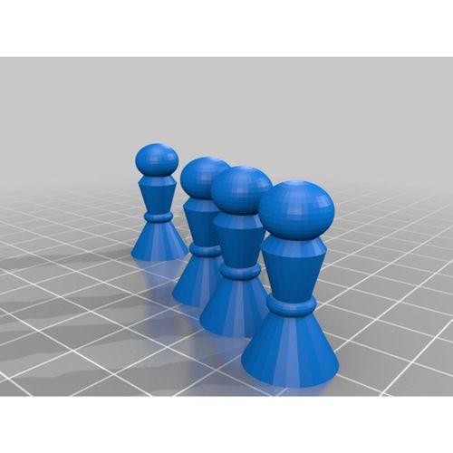 Satranç Piyonu Boyut Düzeltmesi Gerekiyor (Bu ürün Sadece Plastik parçadır - Almadan Önce Soru Sorabilirsiniz)