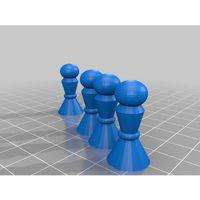 Satranç Piyonu Boyut Düzeltmesi Gerekiyor (Bu ürün Sadece Plastik parçadır - Almadan Önce Soru Sorabilirsiniz)