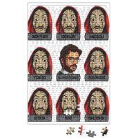 Serie La Casa de Papel Cidades Puzzle 240 Parça Yapboz