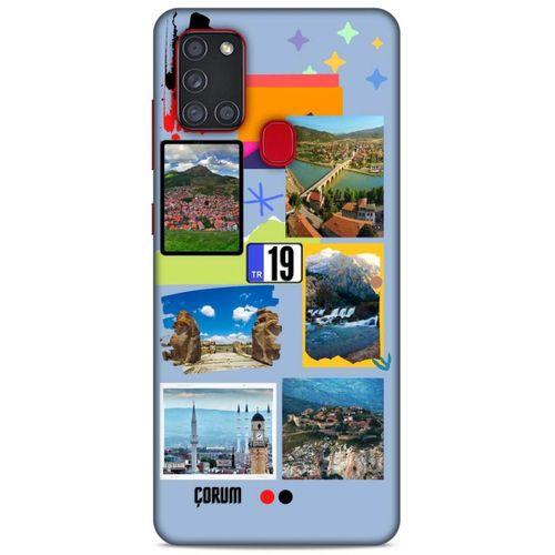 Lopard Samsung Galaxy A21s Uyumlu Kılıf Şehirli ※ (19) Çorum Kılıfları